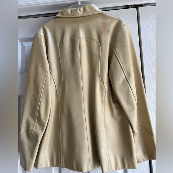Wilson’s Maxima 4 Button Leather Coat - Picture 5 of 5